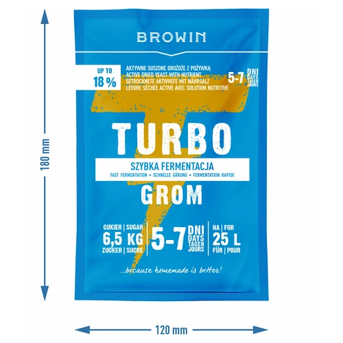 Kvas za destilate Turbo Grom 5-7 dni - 4