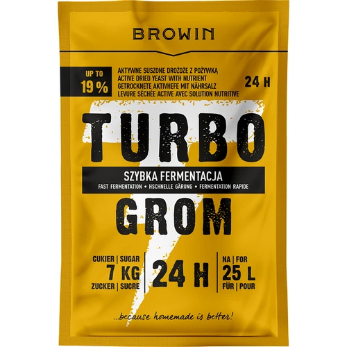 Kvas za žganjekuho Turbo Grom 24 h