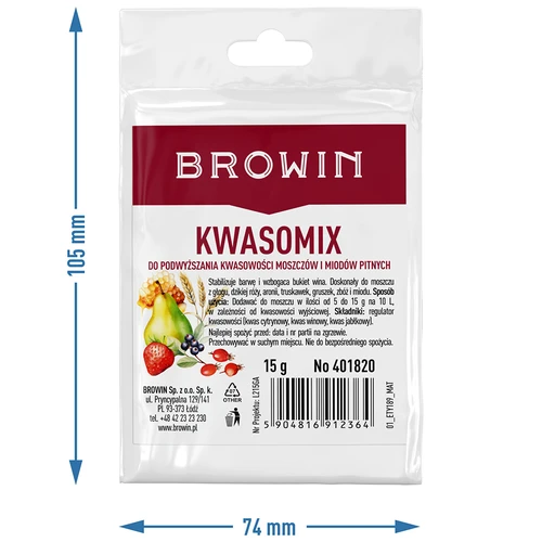 Kwasomix - regulator kislosti - 4