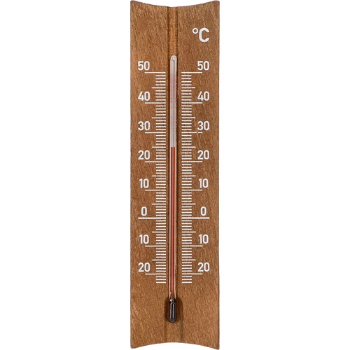 Lesen sobni termometer (-20 do +50 °C), temno rjav, 15 cm