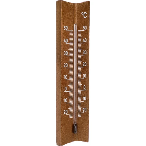 Lesen sobni termometer (-20 do +50 °C), temno rjav, 15 cm - 2