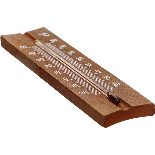 Lesen sobni termometer (-20 do +50 °C), temno rjav, 15 cm - 4