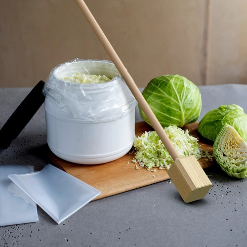 Leseni tolkač za zelje 78 cm - 3