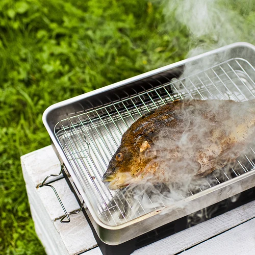 Lesni sekanci za prekajevanje/peko na žaru, 50% hrast + 50% jelša, 450 g, razred 8 - 11