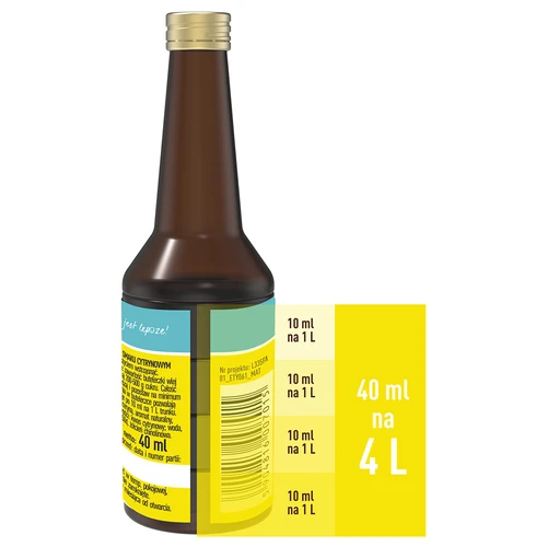 Limonina esenca z naravno aromo za 4 L – 40 ml - 5