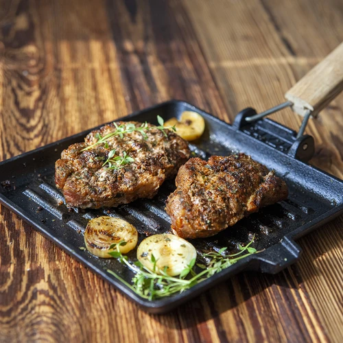 Litoželezna kvadratna ponev, 22 cm - 7