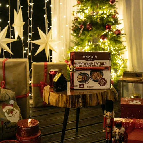 Litoželezni lonec s ponvijo, 5 L + 1 L - 18