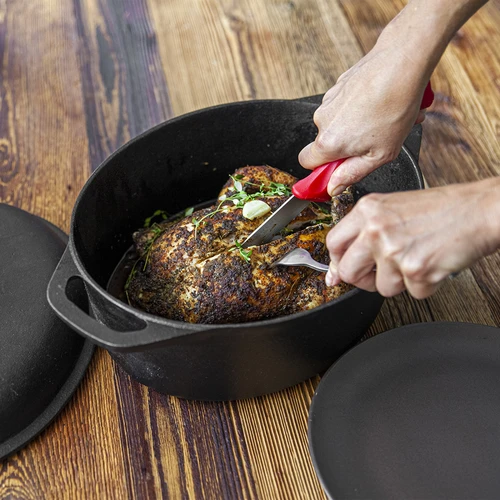 Litoželezni lonec za peko v pečici, 5,5 L - 8