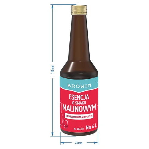 Malinova esenca z naravno aromo za 4 l - 40 ml - 7