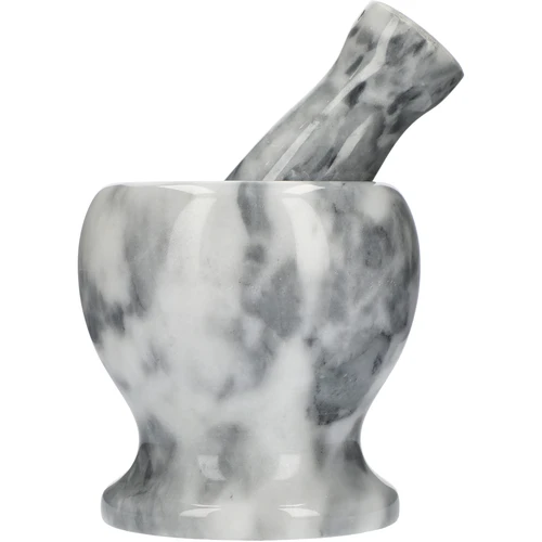 Marmornat kuhinjski terilnik, siv, Ø 10,5 cm - 3