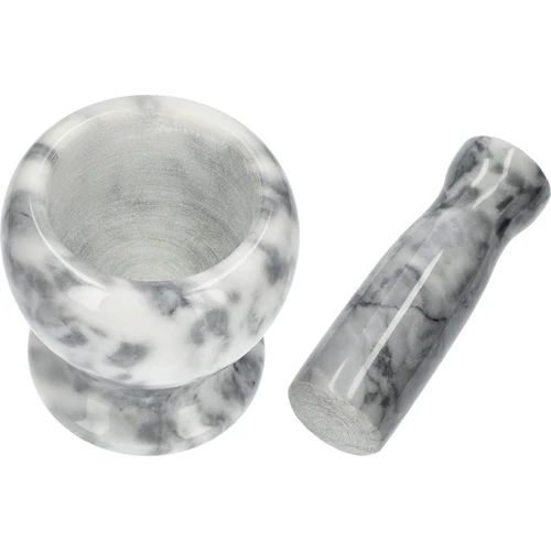 Marmornat kuhinjski terilnik, siv, Ø 10,5 cm - 6