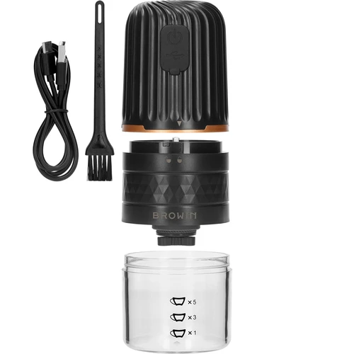 Mlinček za kavo - električni, z mlinskimi kamni - 4