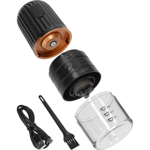 Mlinček za kavo - električni, z mlinskimi kamni - 5