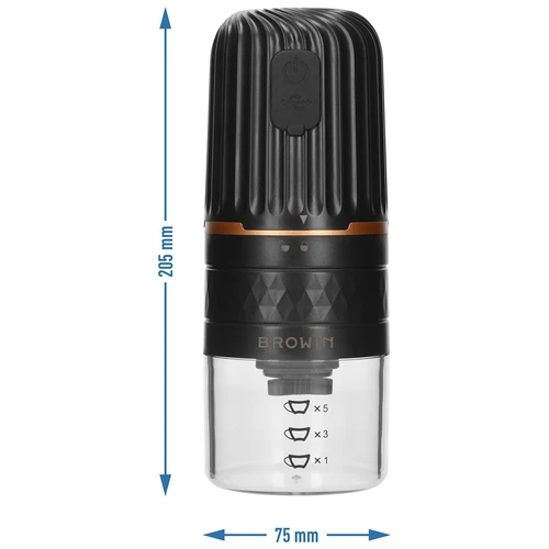 Mlinček za kavo - električni, z mlinskimi kamni - 11