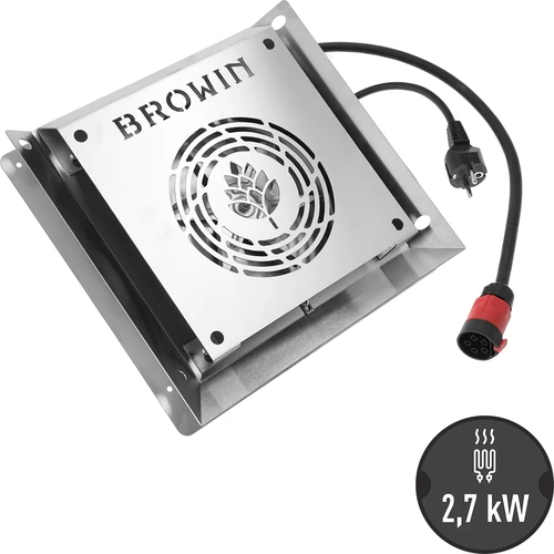 Modul grelca z ventilatorjem, 2,7 kW - za vrtne prekajevalnice