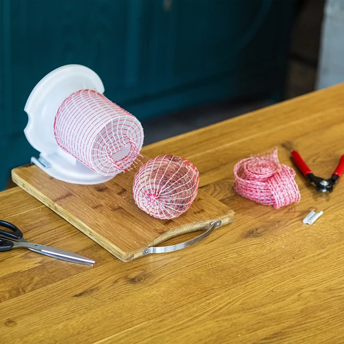 Monofilamentna mreža za mesnine 4 m x 22 cm s toplotno odpornostjo 125 °C - 4