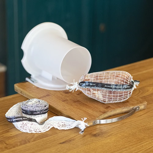 Mreža za mesnine z etiketo, dimenzij 15 cm x 4 m, s toplotno odpornostjo 125°C - 3