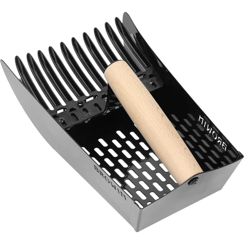 Nabiralnik za drobne plodove, kovinski, črn - 3