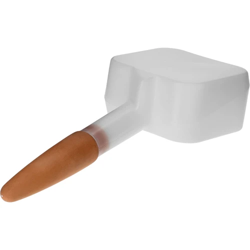 Namakalnik za rastline – bela tabla s keramično nogico, 200 ml - 3