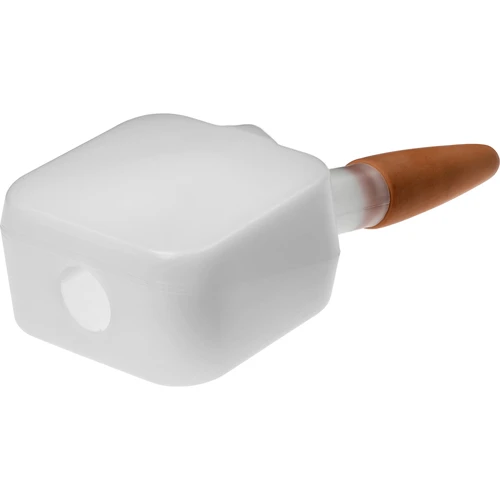 Namakalnik za rastline – bela tabla s keramično nogico, 200 ml - 4