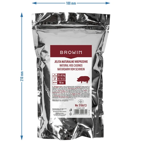 Naravna svinjska čreva 28/30, 90 m - 4