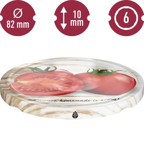 Navojni pokrovček fi 82/6 zelenjava 4 - 10 kosov. - 14