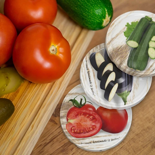 Navojni pokrovček fi 82/6 zelenjava 4 - 10 kosov. - 17