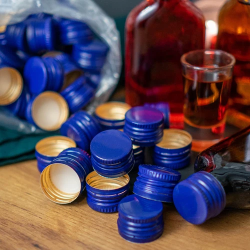 Navojni zamašek za steklenice fi28/18 - mix - 100 kos. - 2