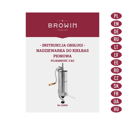 Navpična polnilka 3 kg - 8