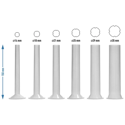 Navpični polnilnik za klobase 5 kg - 8