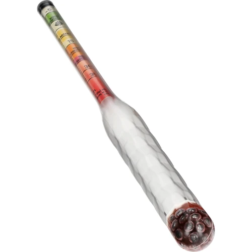 Nelomljiv sladkoromer z epruveto, merilni razpon: -5-35°Blg - 2