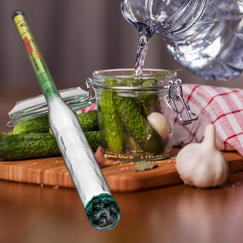 Nerazbiten merilnik slanosti z epruveto, merilno območje: 0–300 g soli/L - 8