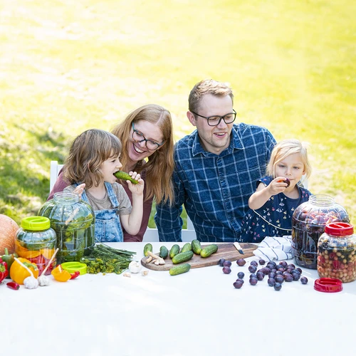 Nerazbiten, večnamenski kozarec, 8 l - 4