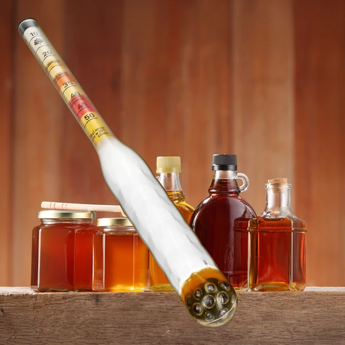 Nezlomljiv hidrometer za medena vina z merilnim valjem, območje merjenja 10–50°Blg - 7