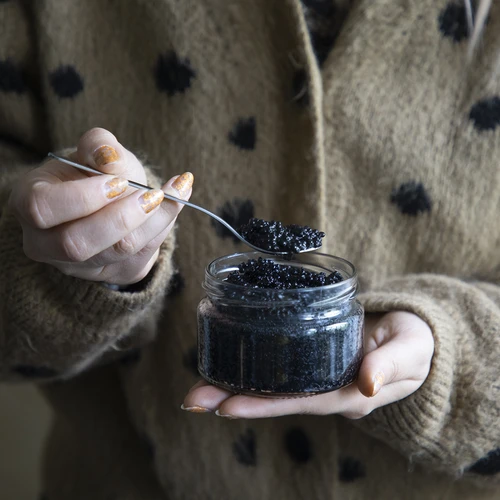 Nizek kozarec 200 ml - z zlatim pokrovčkom fi 82/6, 6 kosov. - 7