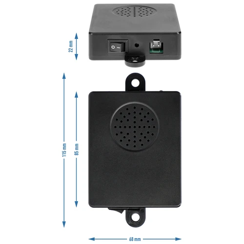 Odganjalec kun in glodavcev za avtomobil (ultrazvok) - 3