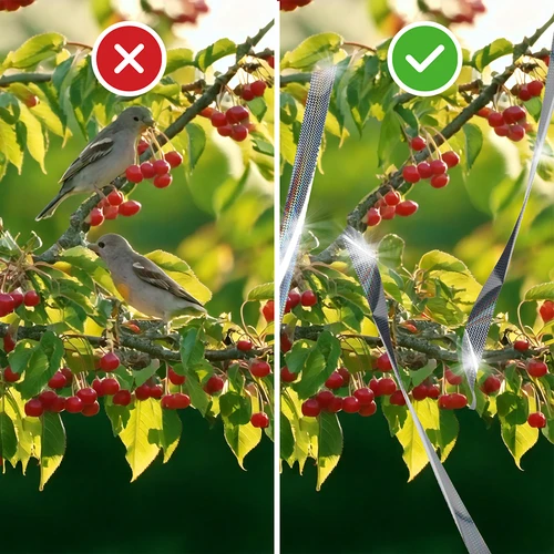 Odganjalec ptic - odsevni trak, 80 m - 8