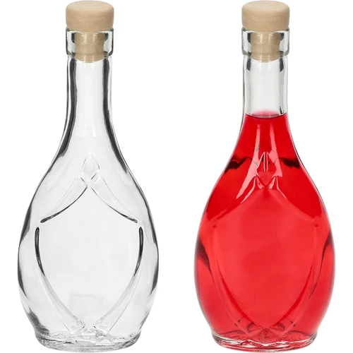 Okrasna steklenica ICONA 250 ml, z zamaškom v obliki gobice, 1 kos. - 3
