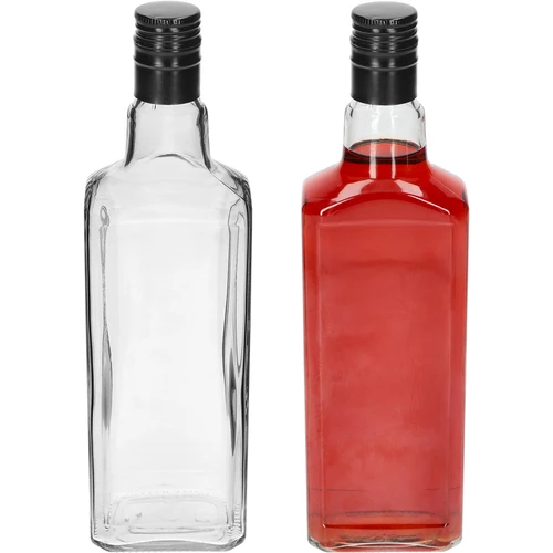 Okrasna steklenica TYNKTURA 0,5 L z dolgim črnim navojnim zamaškom Ø 28 mm, 1 kos - 3