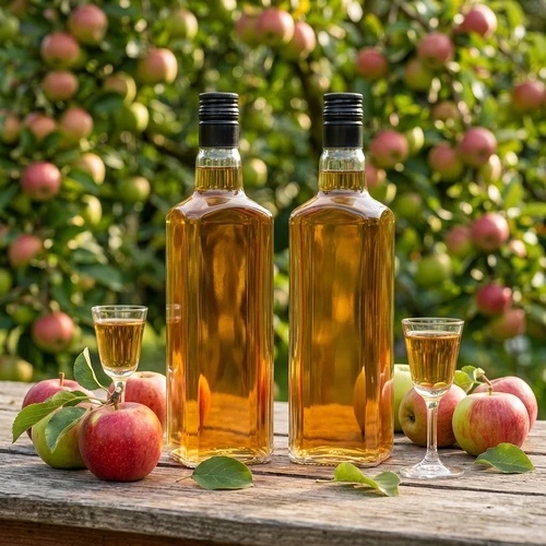 Okrasna steklenica TYNKTURA 0,5 L z dolgim črnim navojnim zamaškom Ø 28 mm, 1 kos - 8