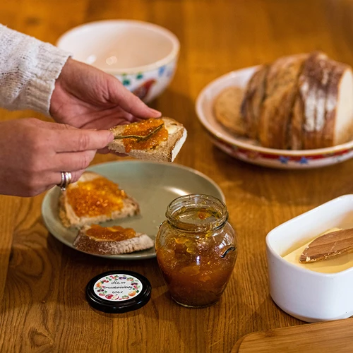 Okrogle etikete fi 50 mm za pokrovčke/kozarce - 20 kos - 6