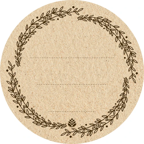 Okrogle etikete fi 66,5mm za pokrovčke/kozarce - 20 kosov - 2