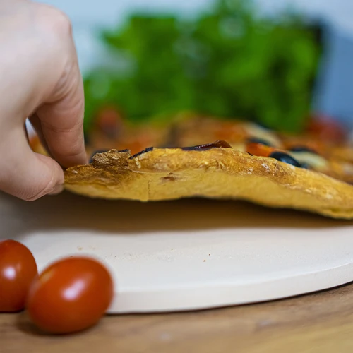 Okrogli kamen za pico, izdelan iz kordierita, premer 33 cm - 13