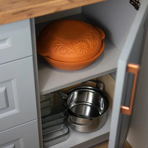 Okrogli rimski lonec 4 L - 16