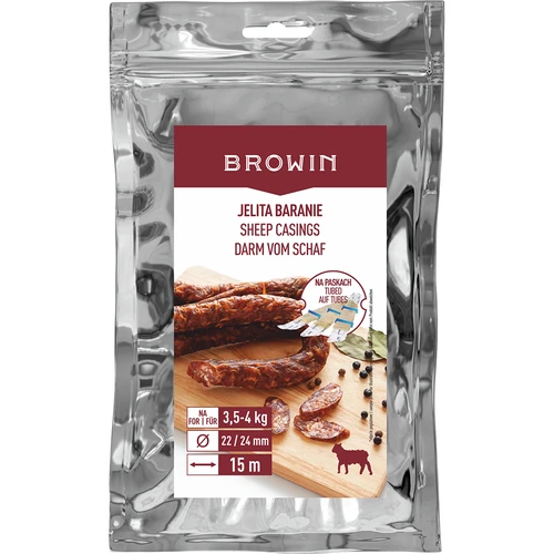 Ovčja čreva - fi 22/24 mm, na trakovih, 15 m