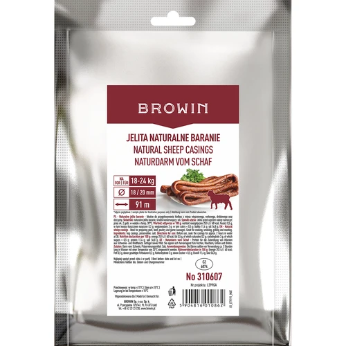 Ovčja naravna čreva, kal. 18/20 mm, 91 m