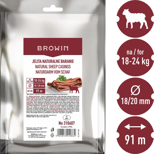 Ovčja naravna čreva, kal. 18/20 mm, 91 m - 3