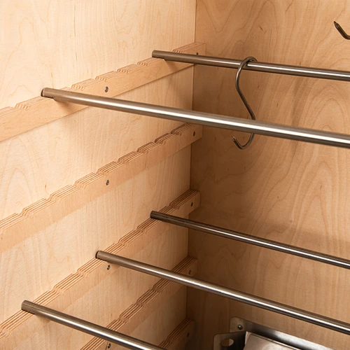 Palice za prekajevalnice iz vezane plošče, dolž. 46 cm, fi 1 cm, 4 kosi - 3