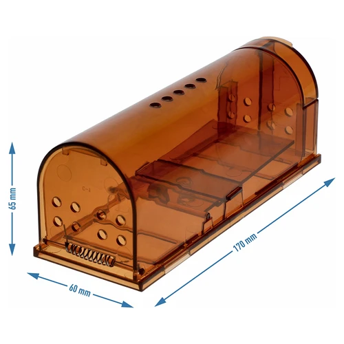Pasti za miši – živa past, prozorna, 2 kosa - 8