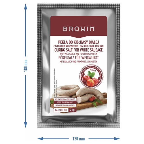 Pekla za belo klobaso, s funkcionalno beljakovino in acerolo, 66g - 4